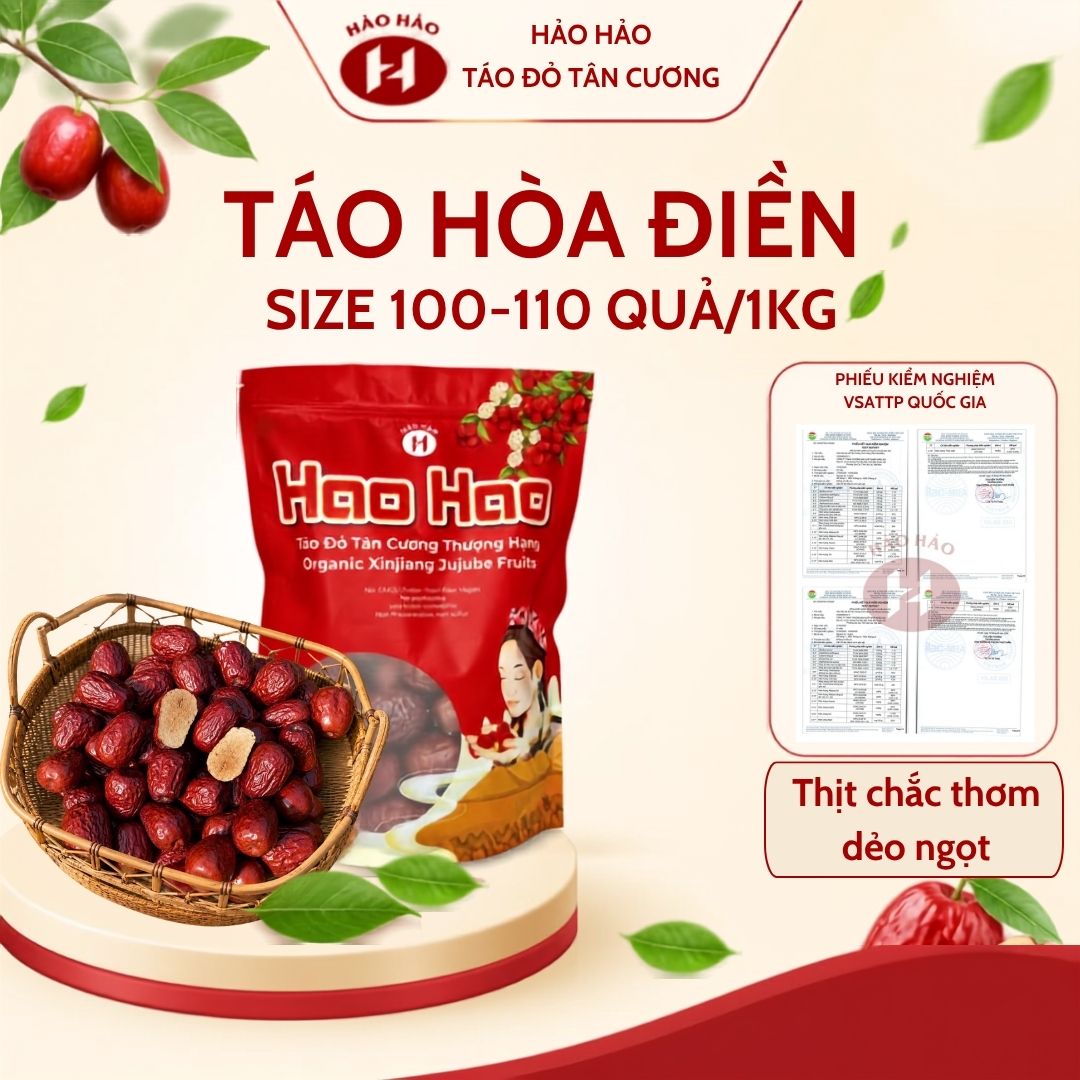 Quả táo tàu đỏ sấy khô (Tân Cương) Dùng làm thực phẩm (không dùng làm dược liệu)