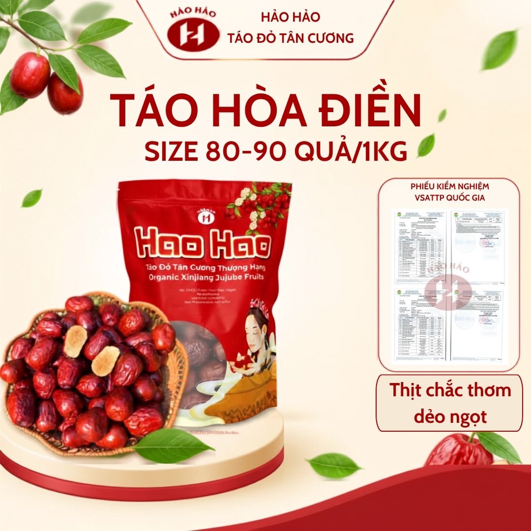 Quả táo tàu đỏ sấy khô (Tân Cương) Dùng làm thực phẩm (không dùng làm dược liệu)